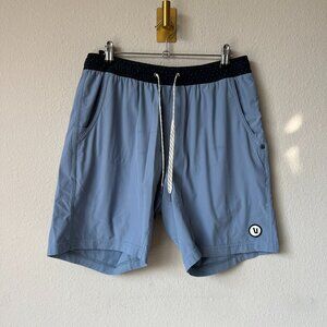 Vuori Kore 7" Light Blue Athletic Shorts